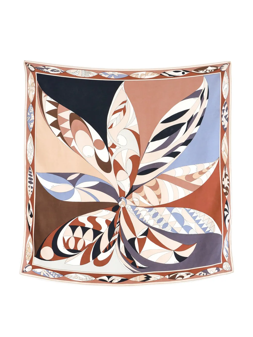 1960s Emilio Pucci Floral Printed Scarf