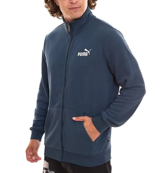 2er Sparpack PUMA Men Ess 2 Col Track Jacket nachhaltige Herren Sweat-Jacke Trainings-Jacke Baumwolle 679632 Grau oder Blau