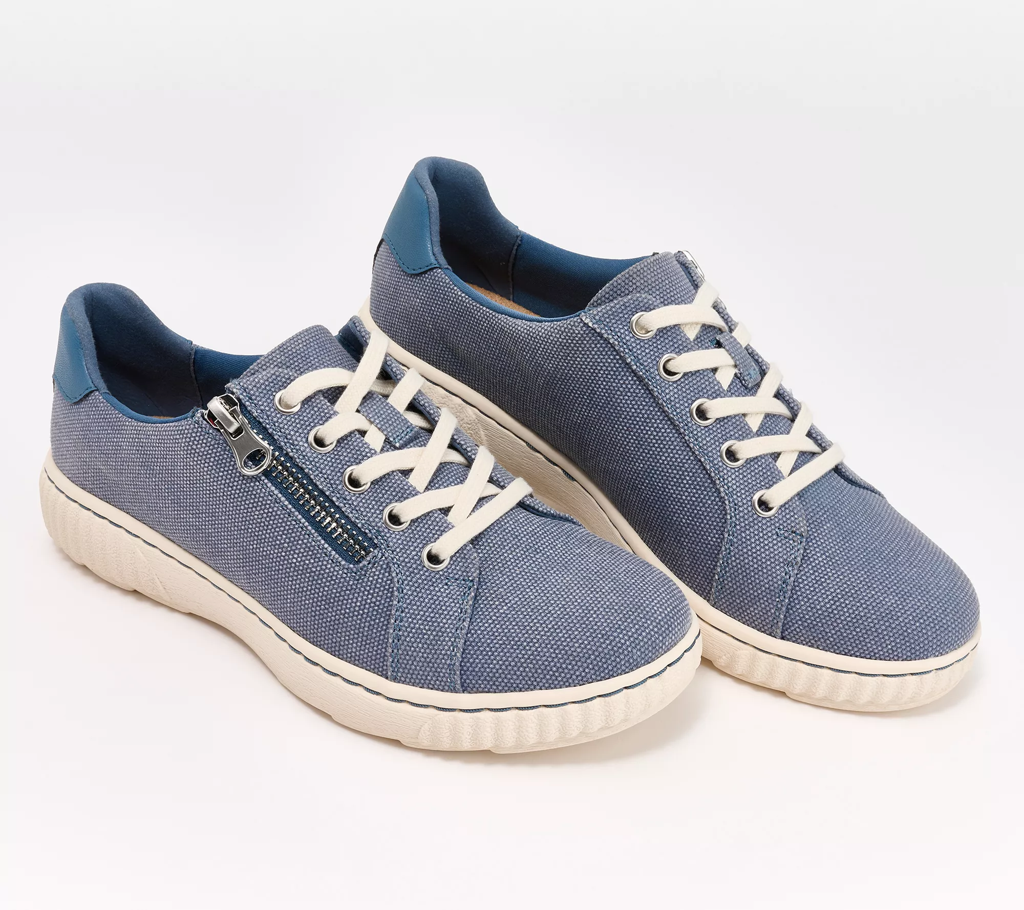 "As Is" Clarks Collection Lace-Up Sneakers - Caroline Echo