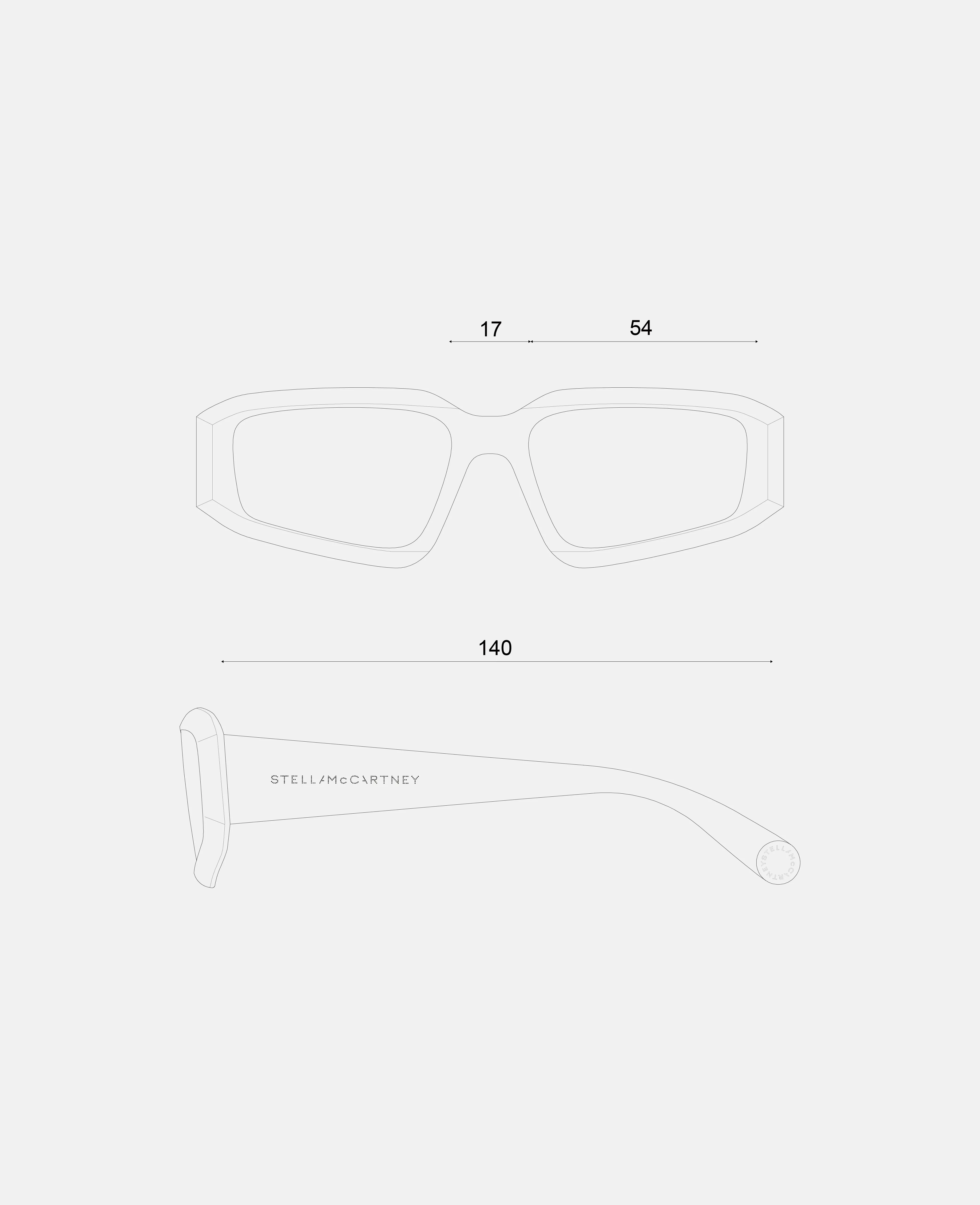 Abstract Rectangle Sunglasses