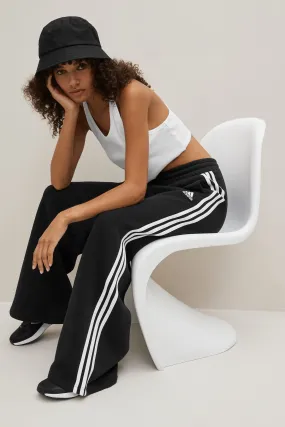 adidas Black adidas Essentials 3 Stripe Wide Leg Jogger