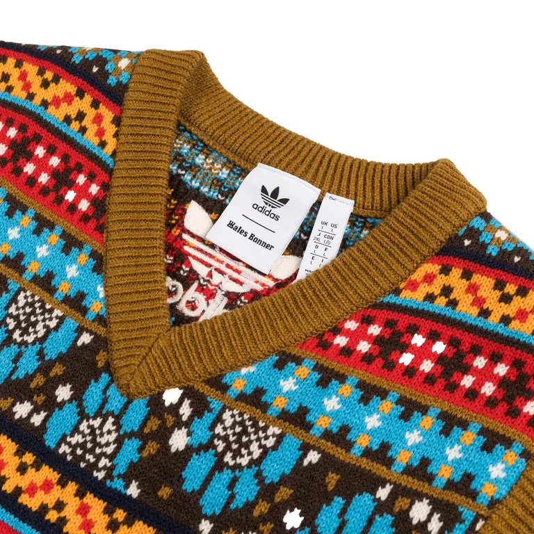 Adidas x Wales Bonner Knit Vest Multicolor