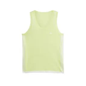 adidas x wales bonner knit vest (semi frozen yellow / chalk white)