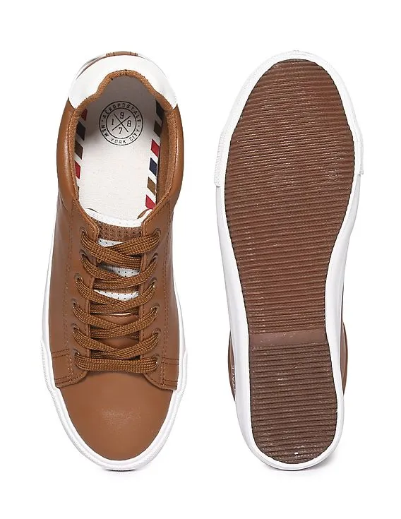 Aeropostale Contrast Sole Round Toe Sneakers