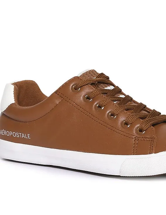 Aeropostale Contrast Sole Round Toe Sneakers