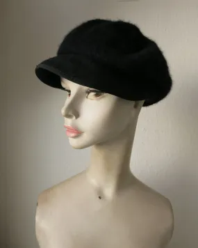       Alberta Ferretti angora cap    