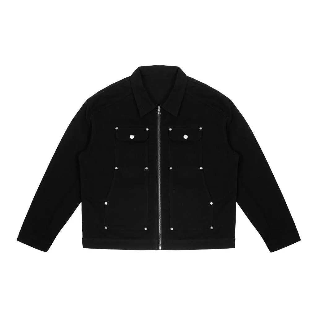 ANT Pockets Loose Zipper Jacket