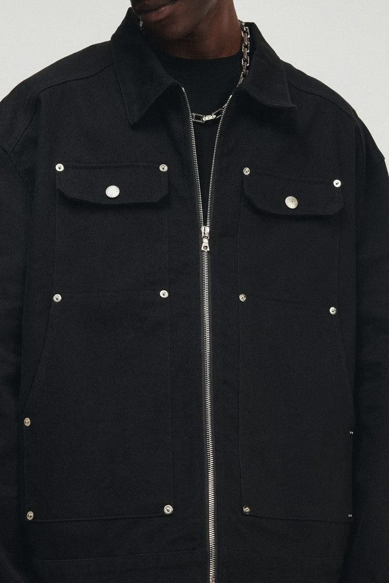 ANT Pockets Loose Zipper Jacket