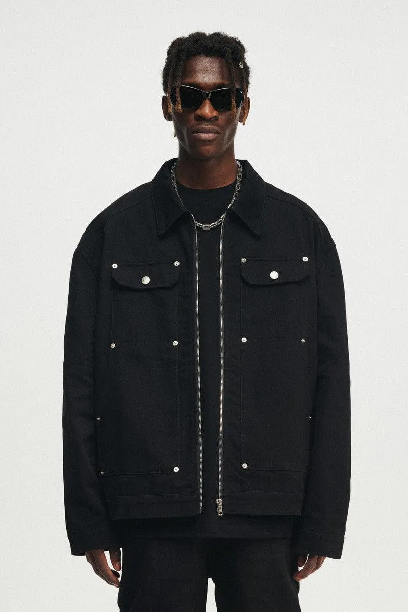 ANT Pockets Loose Zipper Jacket