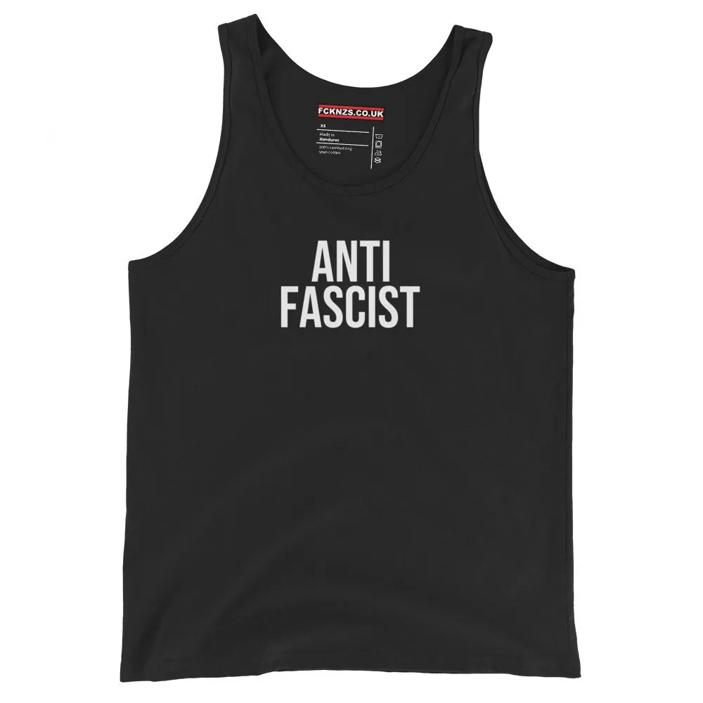 Anti-Fascist Unisex Tank Top Vest