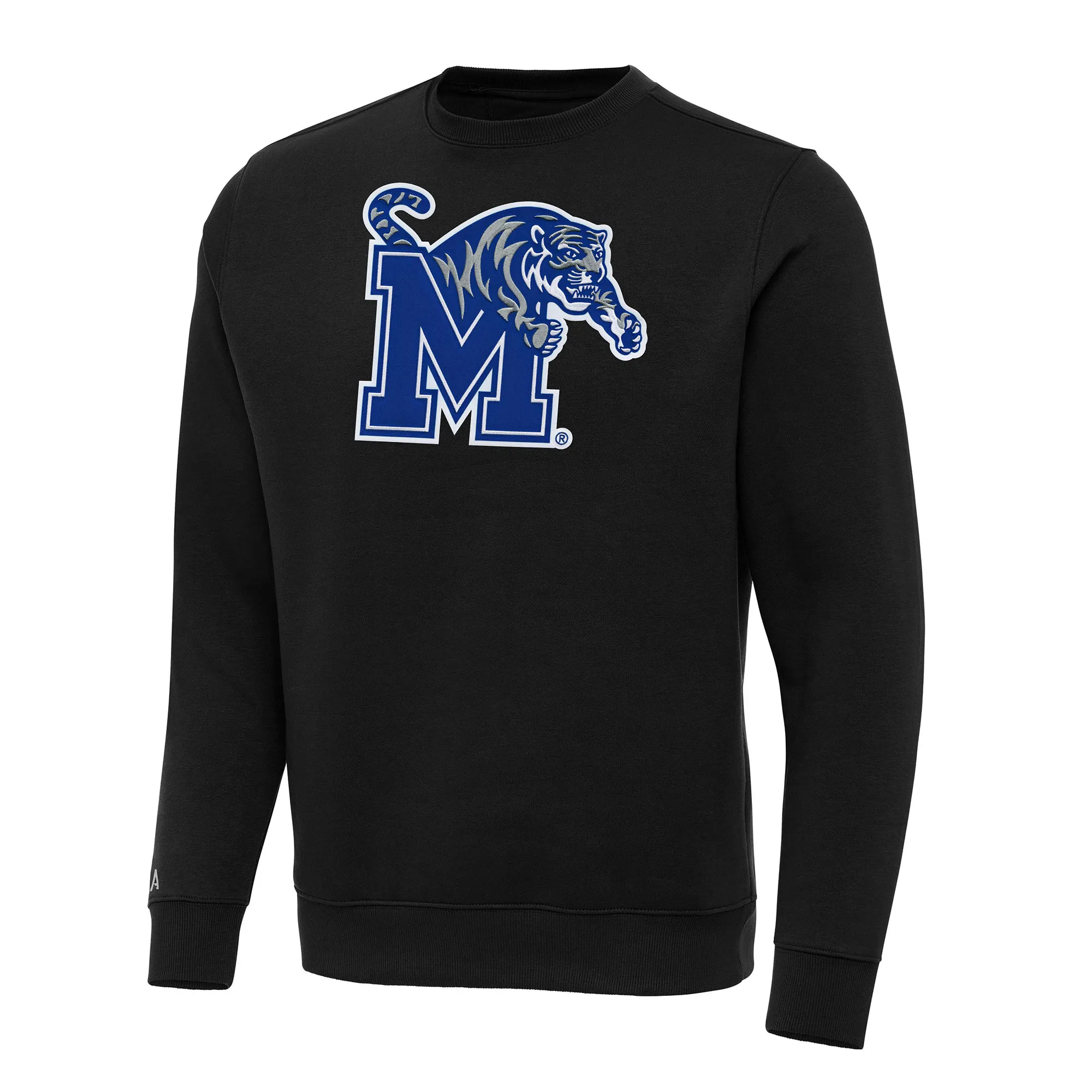 Antigua Memphis Tigers Black Big & Tall Victory Pullover Sweatshirt