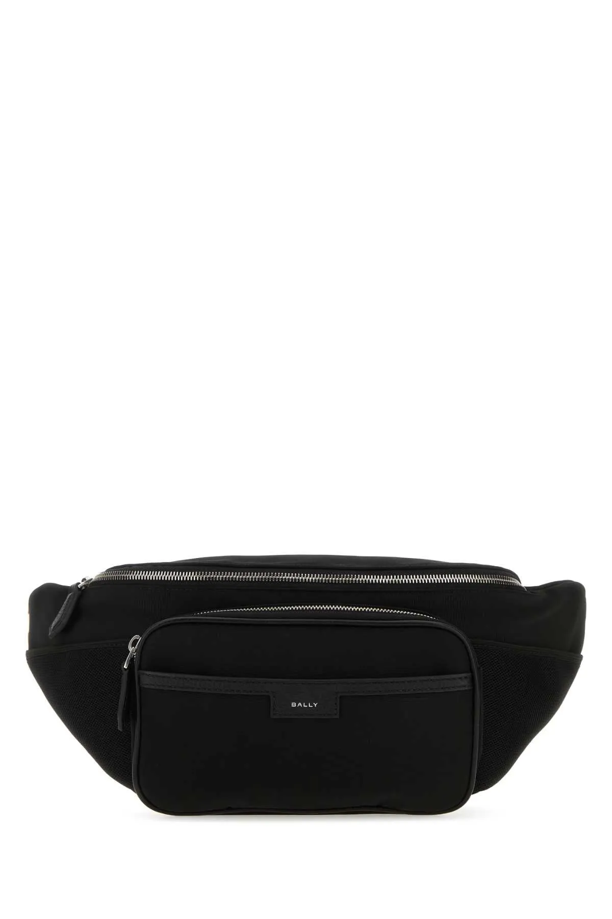 Bally Black Nylon Code Belt Bag