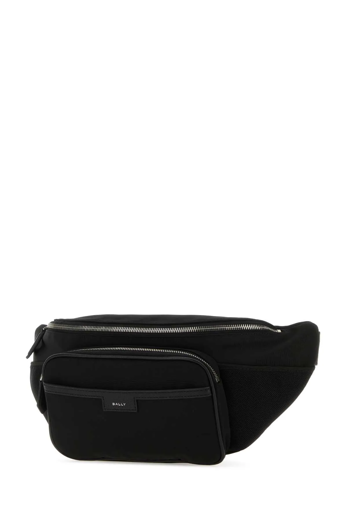 Bally Black Nylon Code Belt Bag