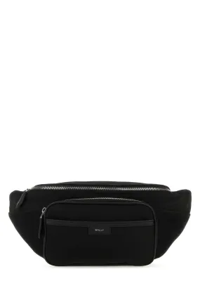 Bally Black Nylon Code Belt Bag