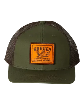 Banded Color Fly Cap