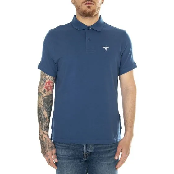 Barbour Sport Polo Deep Blue