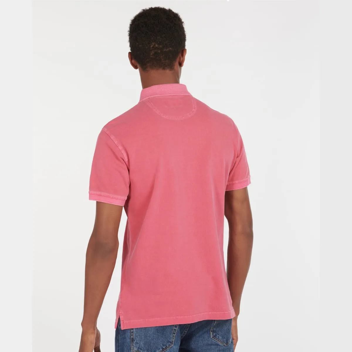 Barbour Washed Sports Polo | Fuscia