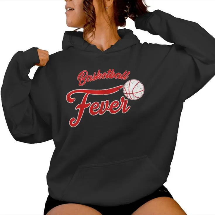 Basketball Fever Women's Basketball Retro Women Hoodie