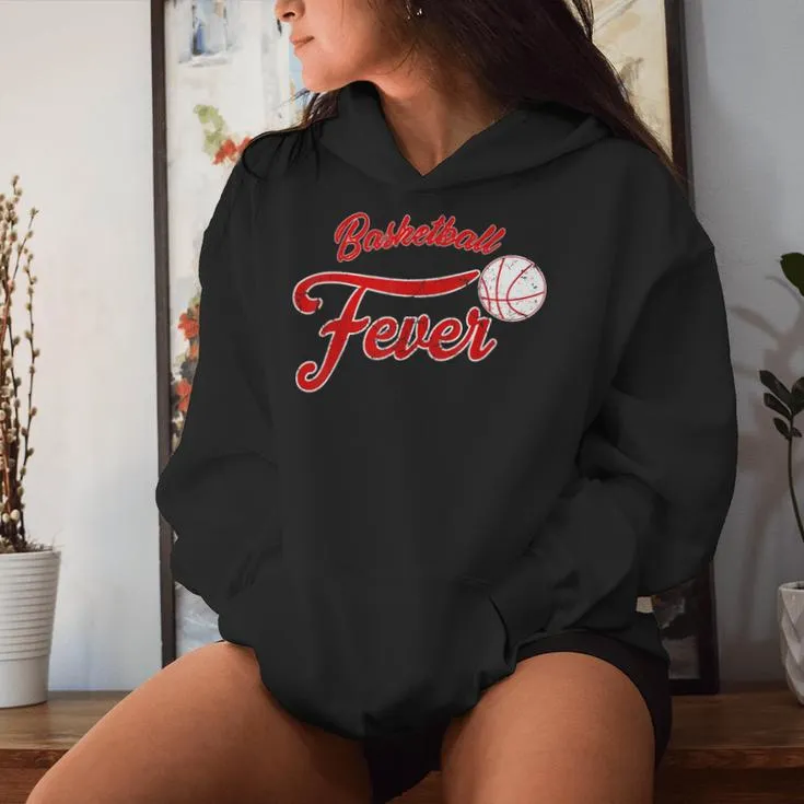 Basketball Fever Women's Basketball Retro Women Hoodie