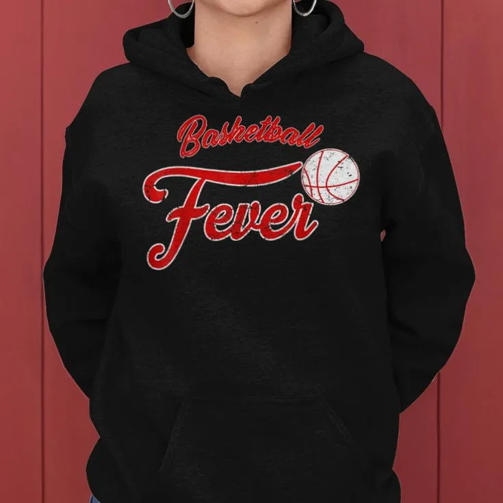 Basketball Fever Women's Basketball Retro Women Hoodie