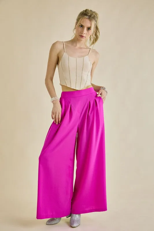 Belanie Wide Leg Dress Pants