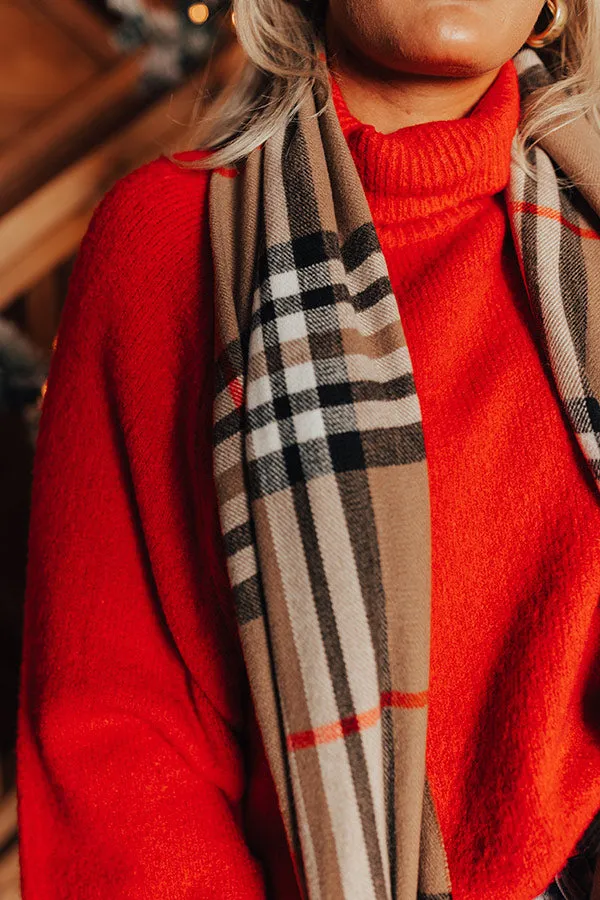 Best Season Of All Plaid Scarf