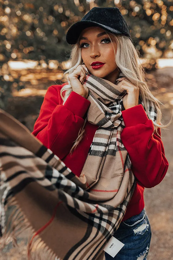 Best Season Of All Plaid Scarf