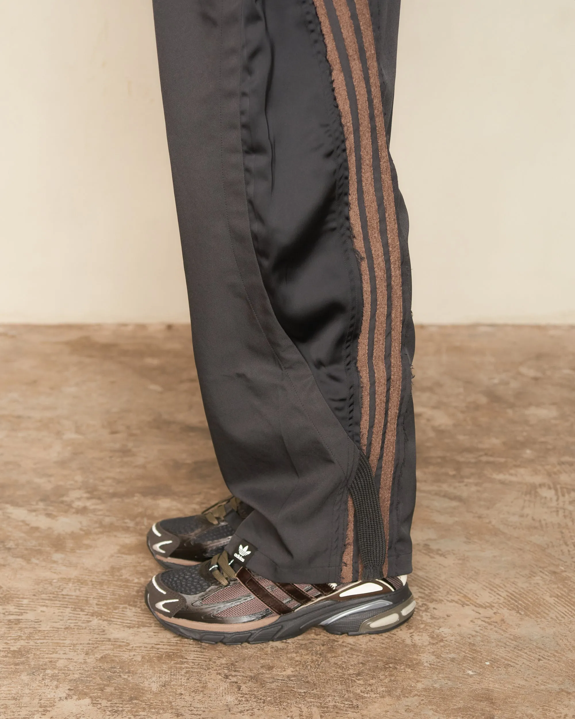 Black And Brown Adi004 Trousers