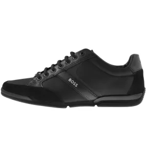 BOSS Saturn Lowp Trainers Black