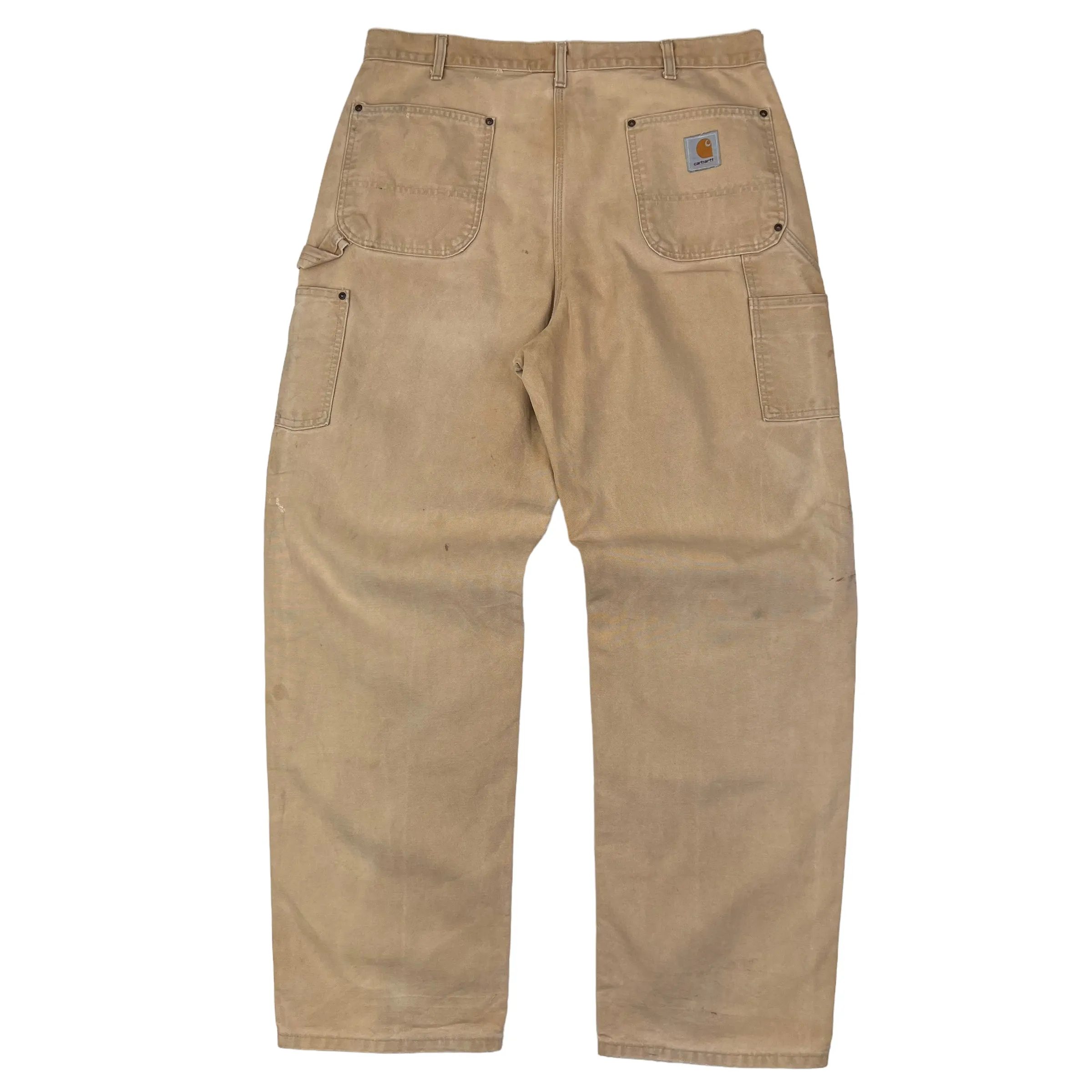 Carhartt Double Knee Workwear Trousers Beige