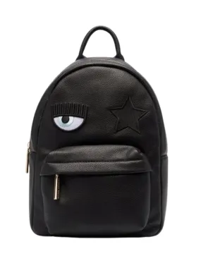 Chiara Ferragni Bag Backpack Eye Star Black