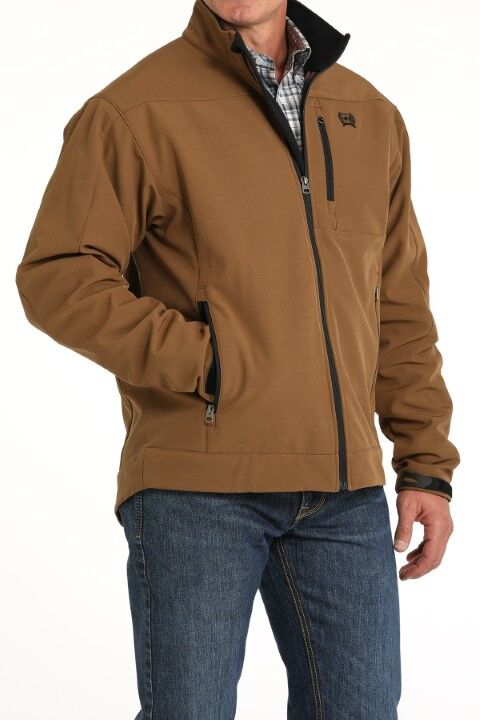 Cinch Men's Match Boys Bonded Jacket in Brown