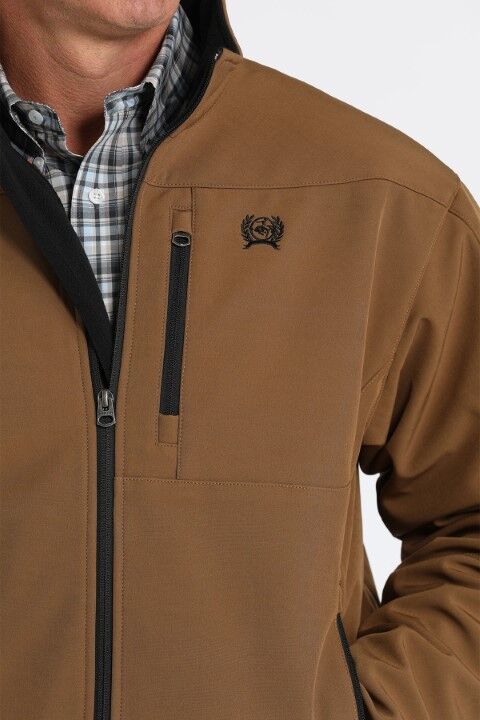 Cinch Men's Match Boys Bonded Jacket in Brown