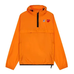 COMME DES GARCONS PLAY X K-WAY Le Vrai 3.0 Leon Jacket - Orange - AZ-J502-051-1