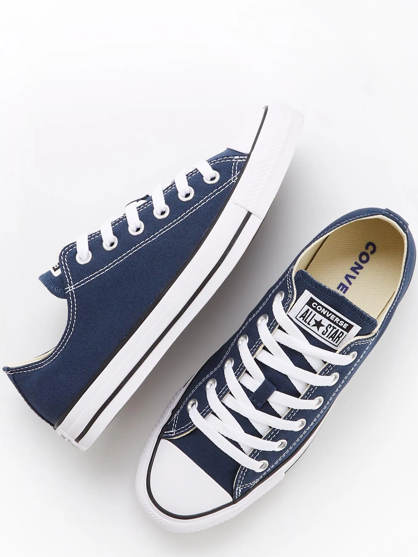 Converse Mens Ox Trainers - Navy