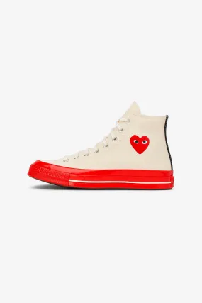 Converse Red Sole Chuck 70 High Top