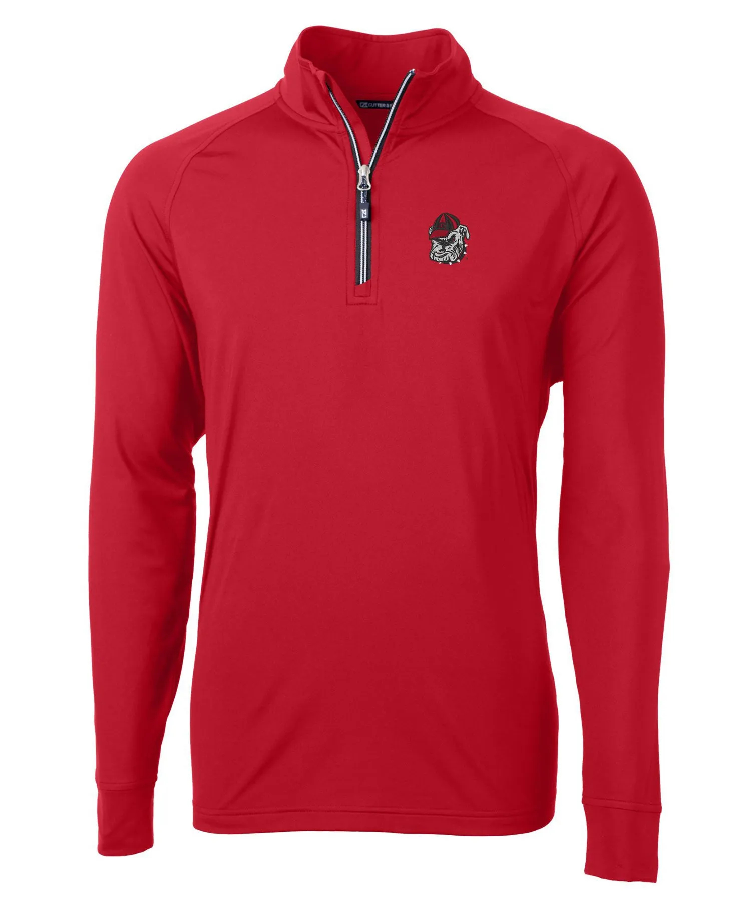 Cutter & Buck University of Georgia Bulldogs Long Sleeve Quarter-Zip Pullover