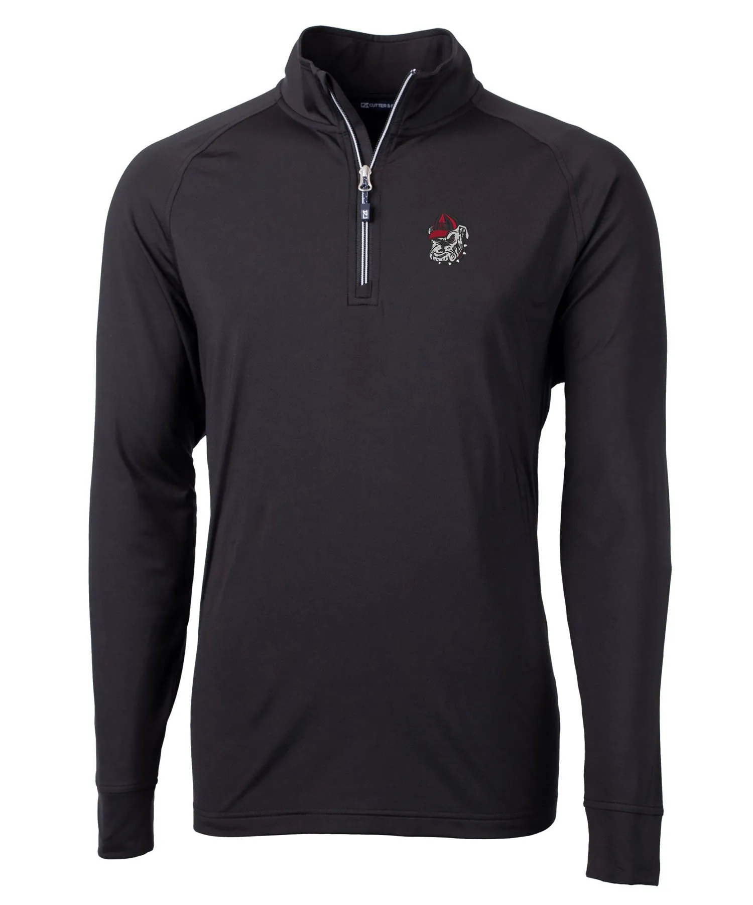 Cutter & Buck University of Georgia Bulldogs Long Sleeve Quarter-Zip Pullover