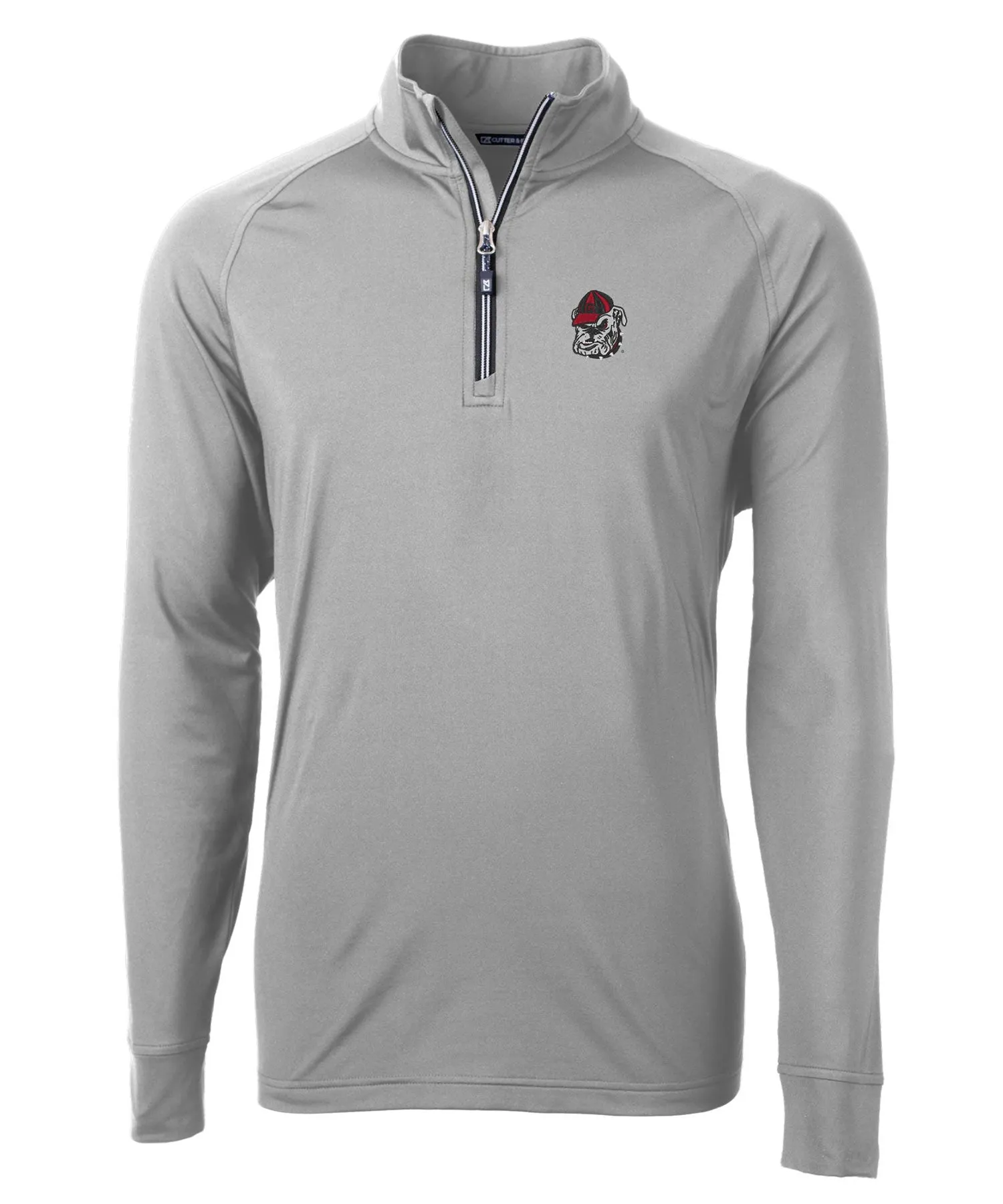 Cutter & Buck University of Georgia Bulldogs Long Sleeve Quarter-Zip Pullover