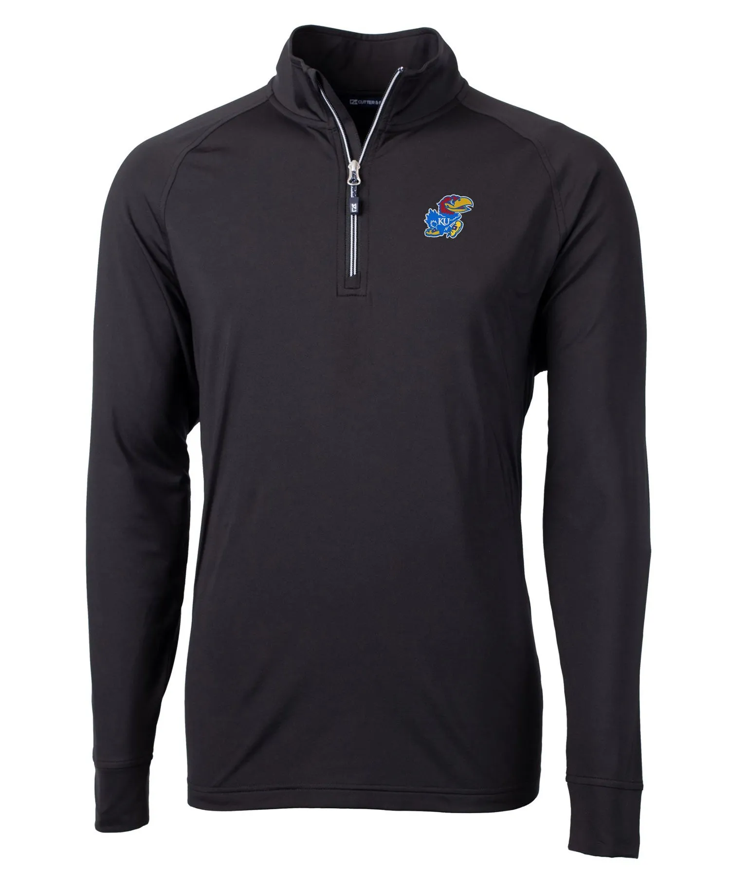 Cutter & Buck University of Kansas Jayhawks Long Sleeve Quarter-Zip Pullover