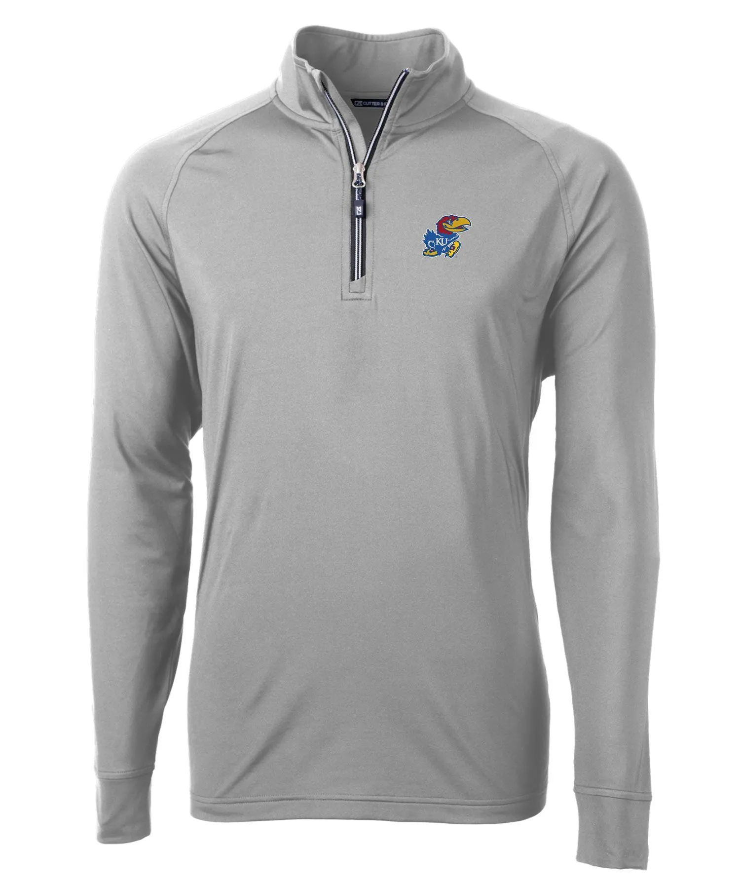 Cutter & Buck University of Kansas Jayhawks Long Sleeve Quarter-Zip Pullover