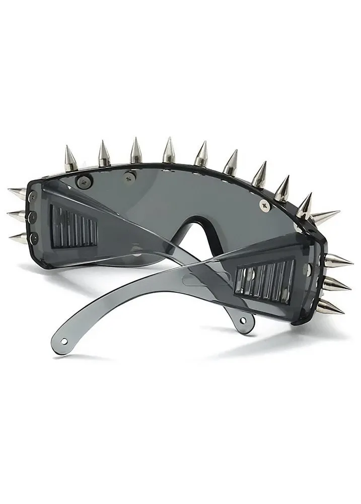 Cyber Punk Mega Spiked Sunglasses