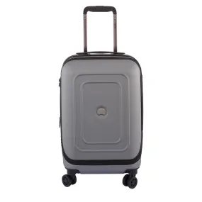 DELSEY Paris Luggage Cruise Lite Hardside 19 Intl. Carry on Exp. Spinner Trolley, Platinum