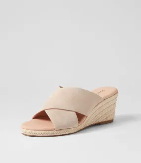 DIANA FERRARI Jinna Stone Suede Sandals