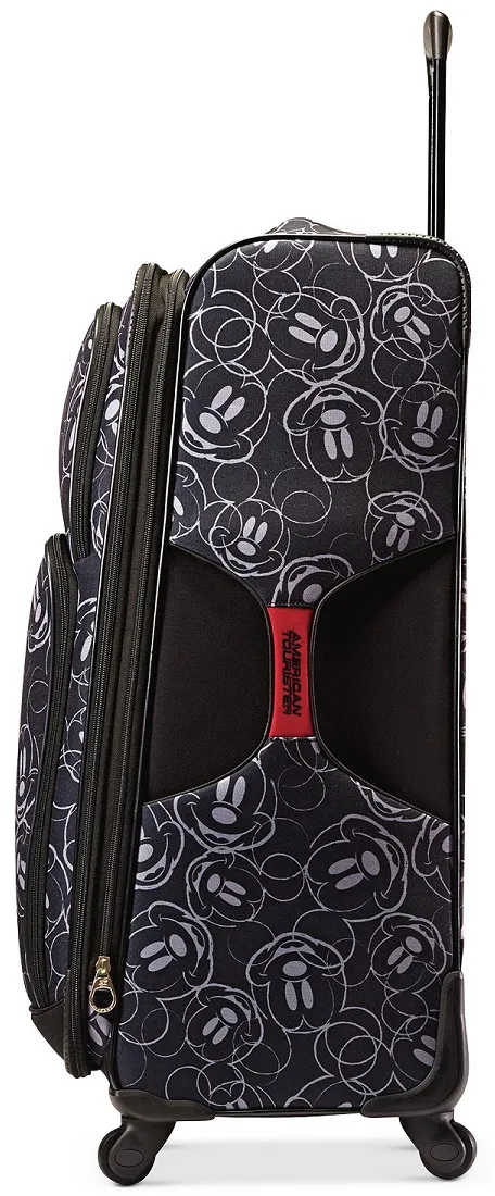 Disney Mickey Mouse Multi-Face Softside 2-Piece Luggage Set 