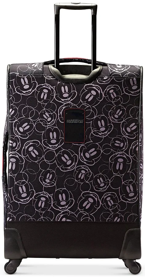 Disney Mickey Mouse Multi-Face Softside 2-Piece Luggage Set 