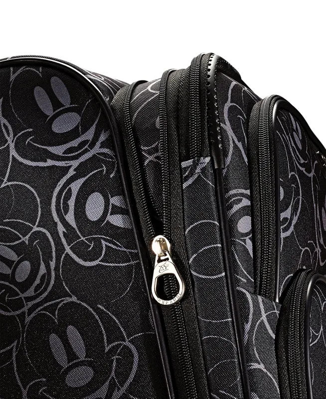 Disney Mickey Mouse Multi-Face Softside 2-Piece Luggage Set 