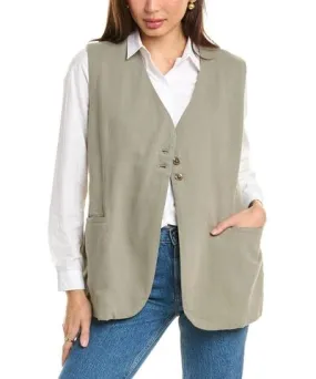 DL1961 Zia Linen-Blend Vest