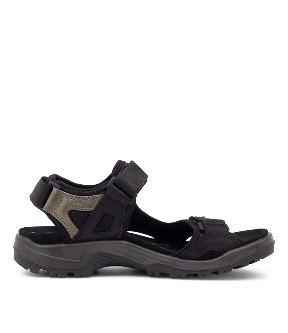 ECCO Offroad M Black Mole Nubuck Sandals