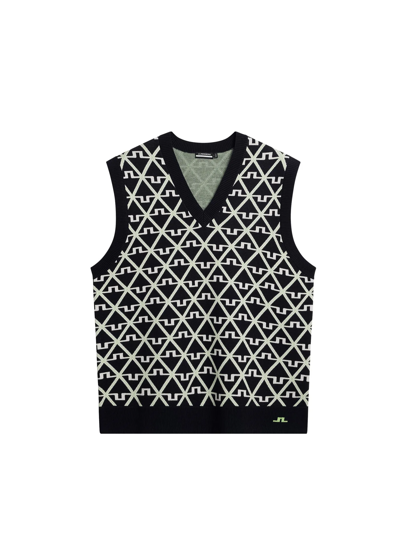 Elian Knitted Vest / Geo JL Navy